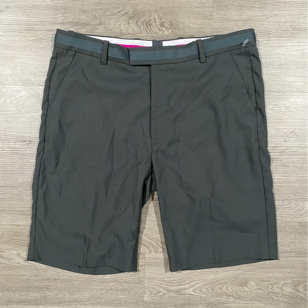 G/FORE‎ Dark Gray Flat Front Shorts Size 35